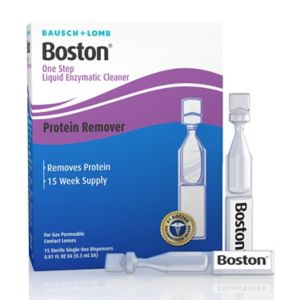 Boston One Step Liquid Enzymatic Cleaner, 15 CT