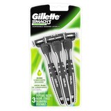 Gillette Mach3 Sensitive 3-Blade Disposable Razors, thumbnail image 2 of 8
