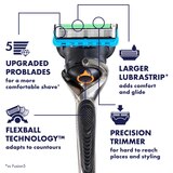 Gillette ProGlide 5-Blade Razor + 1 Blade Refill, thumbnail image 4 of 10