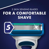 Gillette Sensor 5, Disposable Razors, 2 CT, thumbnail image 3 of 6