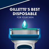 Gillette Sensor 5, Disposable Razors, 2 CT, thumbnail image 4 of 6