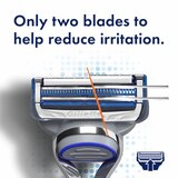 Gillette SkinGuard Razor + 1 Razor Blade Refill, thumbnail image 3 of 9