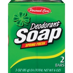 Personal Care Deodorant Soap, Spring Fresh