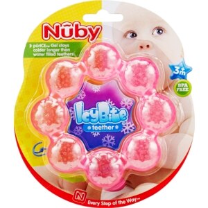 Nuby IcyBite Teether 3+ Mos.