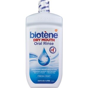 Biotene Oral Rinse Mouthwash for Dry Mouth, Alcohol-Free, Fresh Mint