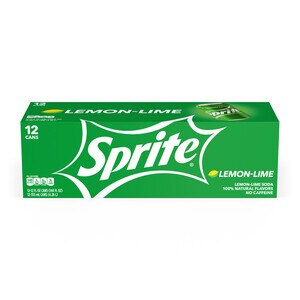 Sprite Lemon Lime Soda Soft Drinks, 12 ct, Cans, 12 oz