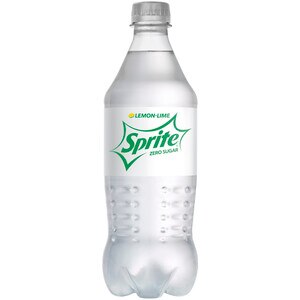 Sprite Zero Sugar Lemon Lime Diet Soda Pop Soft Drink, 20 oz