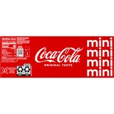 Coca-Cola Soda Soft Drink, 7.5 OZ Cans, 10 PK, thumbnail image 3 of 4