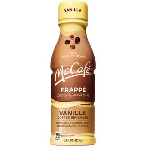 McCafe Frappe Vanilla Iced Coffee Drink, 13.7 fl oz