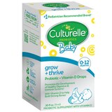 Culturelle Baby Grow & Thrive Probiotic + Vitamin D, Drops, 0.30 fl oz, thumbnail image 4 of 9