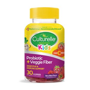 Culturelle Kids Daily Probiotic + Prebiotic Gummies