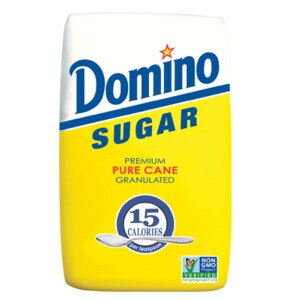 Domino Pure Cane Granulated Sugar, Bag,  64 oz (4 lb)