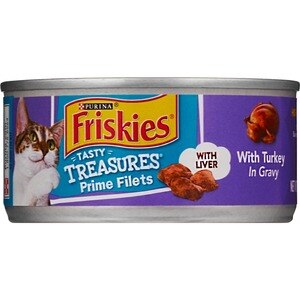 Friskies Tasty Treasures In Gravy With Turkey & Cheese