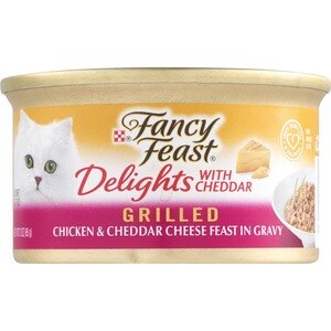 PURINA, Fancy Feast Chicken & Cheddar Cheese Feast In Gravy, Grilled