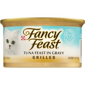 Fancy Feast Grilled, Tuna Feast in Gravy, 3 oz