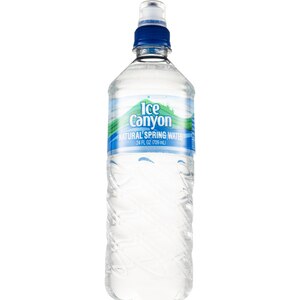 Gold Emblem Ice Canyon Natural Spring Water, 24 OZ