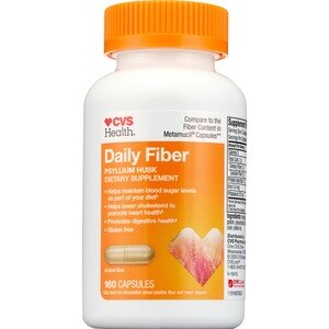 CVS Health Natural Daily Fiber Capsules