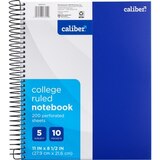 Caliber 5 Subject Notebook, thumbnail image 1 of 3