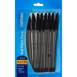 Caliber Ball Point Pens Medium Black Ink