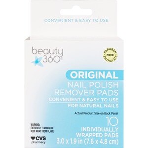 one+other Nail Polish Remover Pads Original, 10CT