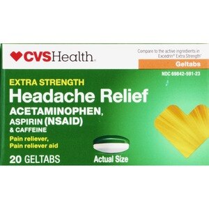 CVS Health Extra Strength Headache Relief Gelcaps