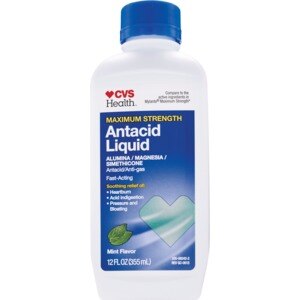 CVS Health Maximum Strength Antacid Liquid