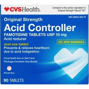 CVS Health Acid Controller Tablets