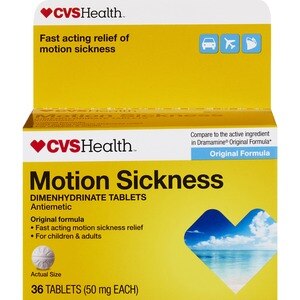 CVS Health Motion Sickness Tablets