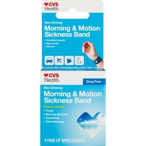 CVS Health Morning & Motion Sickness Bands, 2 CT
