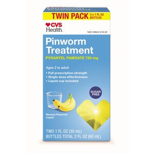 CVS Health Pinworm Treatment Twin Pack