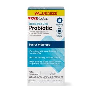 CVS Health Senior Wellness Probiotic Capsules