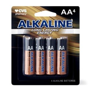 CVS Alkaline Batteries AA, 16 ct