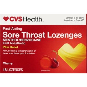 CVS Health Fast Acting Sore Throat Lozenges