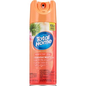 Total Home Disinfectant Spray, Hawaiian Mist Scent, 12.5 oz
