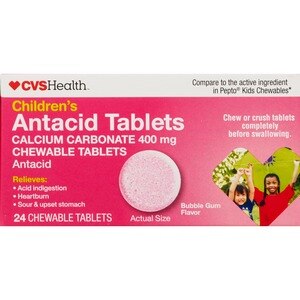 CVS Health Children's Antacid Tablets, Bubble Gum