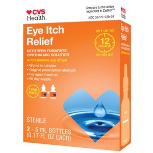 CVS Health Eye Itch Relief Antihistamine Eye Drops, 1 Pack