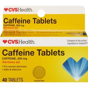 CVS Health Caffeine 200 MG Tablets