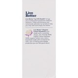 CVS Live Better Organic Cotton Pantiliners, Light, thumbnail image 4 of 5