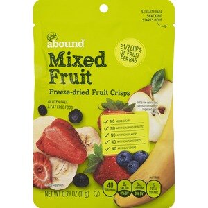 Gold Emblem Abound Mixed Fruit Freeze-Dried Fruit Crisps, 0.39 oz