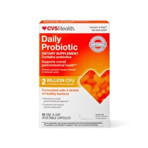 CVS Health Daily Probiotic 2 Billion CFU Capsules