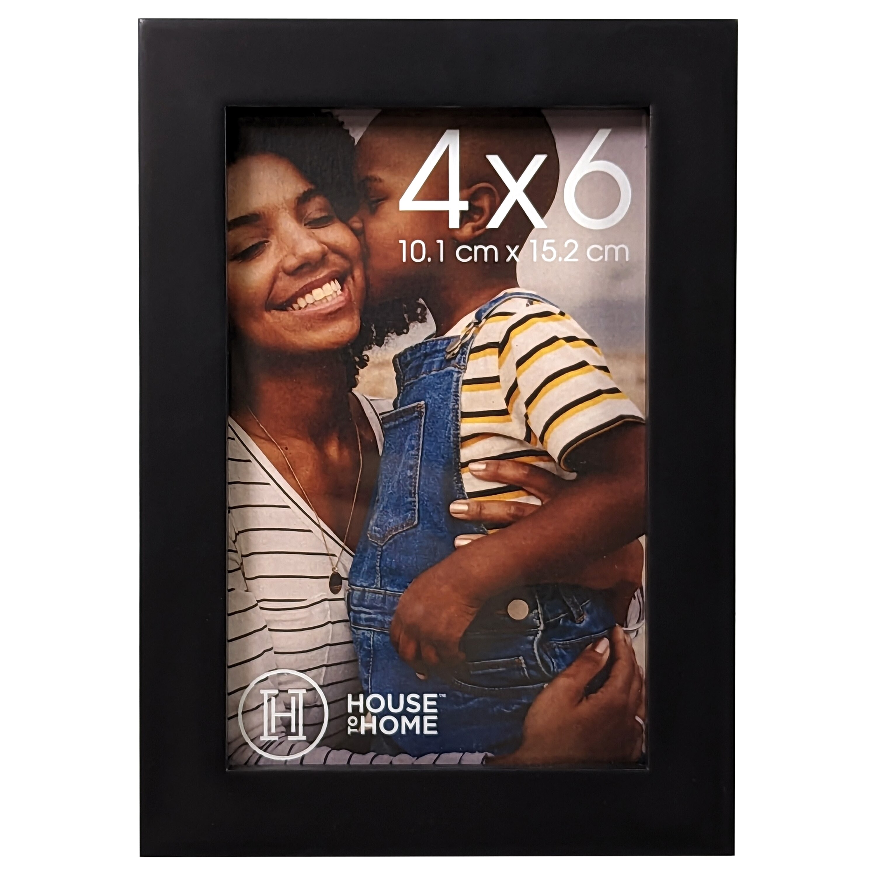 House to Home Black Gallery Picture Frame, 4x6