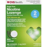 CVS Health Sugar Free Nicotine Lozenges, Mint, thumbnail image 1 of 9