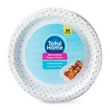 Total Home Decorated Paper Plates, 24 ct, thumbnail image 1 of 5