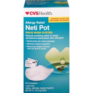 CVS Health Allergy Relief Neti Pot Sinus Wash System