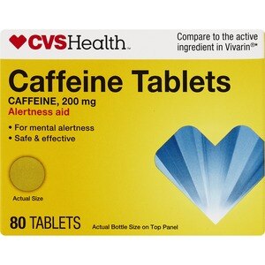 CVS Health Caffeine 200 MG Tablets