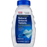 CVS Health Natural Ultra Strength Antacid Tablets, thumbnail image 1 of 3