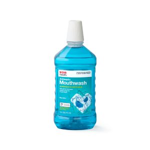CVS Health Antiseptic Mouthwash for Antigingivitis & Antiplaque, Blue Mint