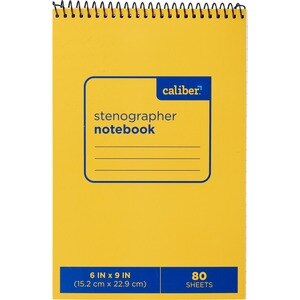 Caliber Stenographer Notebook 6"" x 9""