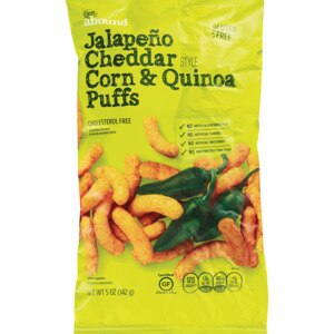 Gold Emblem Abound Jalapeno Cheddar Style Corn & Quinoa Puffs, 5 oz