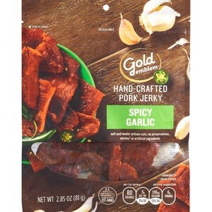 Gold Emblem Hand-Crafted Spicy Garlic Pork Jerky, 2.85 oz